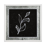 Flora I by Mercana Studio a Hand Embellished Textured Framed Art Print Matted under Glass by Mercana at Eve Furniture