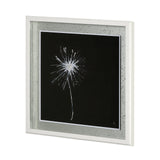 Flora II by Mercana Studio a Hand Embellished Textured Framed Art Print Matted under Glass by Mercana at Eve Furniture