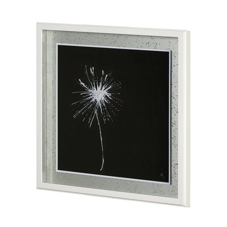 Flora II by Mercana Studio a Hand Embellished Textured Framed Art Print Matted under Glass by Mercana at Eve Furniture