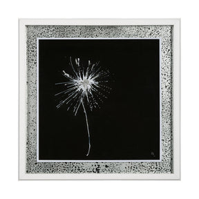 Flora II by Mercana Studio a Hand Embellished Textured Framed Art Print Matted under Glass by Mercana at Eve Furniture