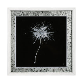 Flora III by Mercana Studio a Hand Embellished Textured Framed Art Print Matted under Glass by Mercana at Eve Furniture