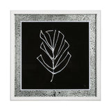 Flora V by Mercana Studio a Hand Embellished Textured Framed Art Print Matted under Glass by Mercana at Eve Furniture