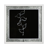 Flora VI by Mercana Studio a Hand Embellished Textured Framed Art Print Matted under Glass by Mercana at Eve Furniture