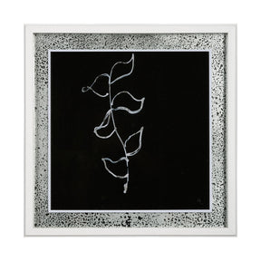 Flora VI by Mercana Studio a Hand Embellished Textured Framed Art Print Matted under Glass by Mercana at Eve Furniture
