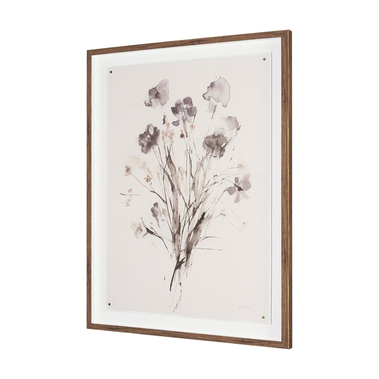 Floral Impressions I by Melody Ducharme a Hand Embellished Framed Print under Glass by Mercana at Eve Furniture