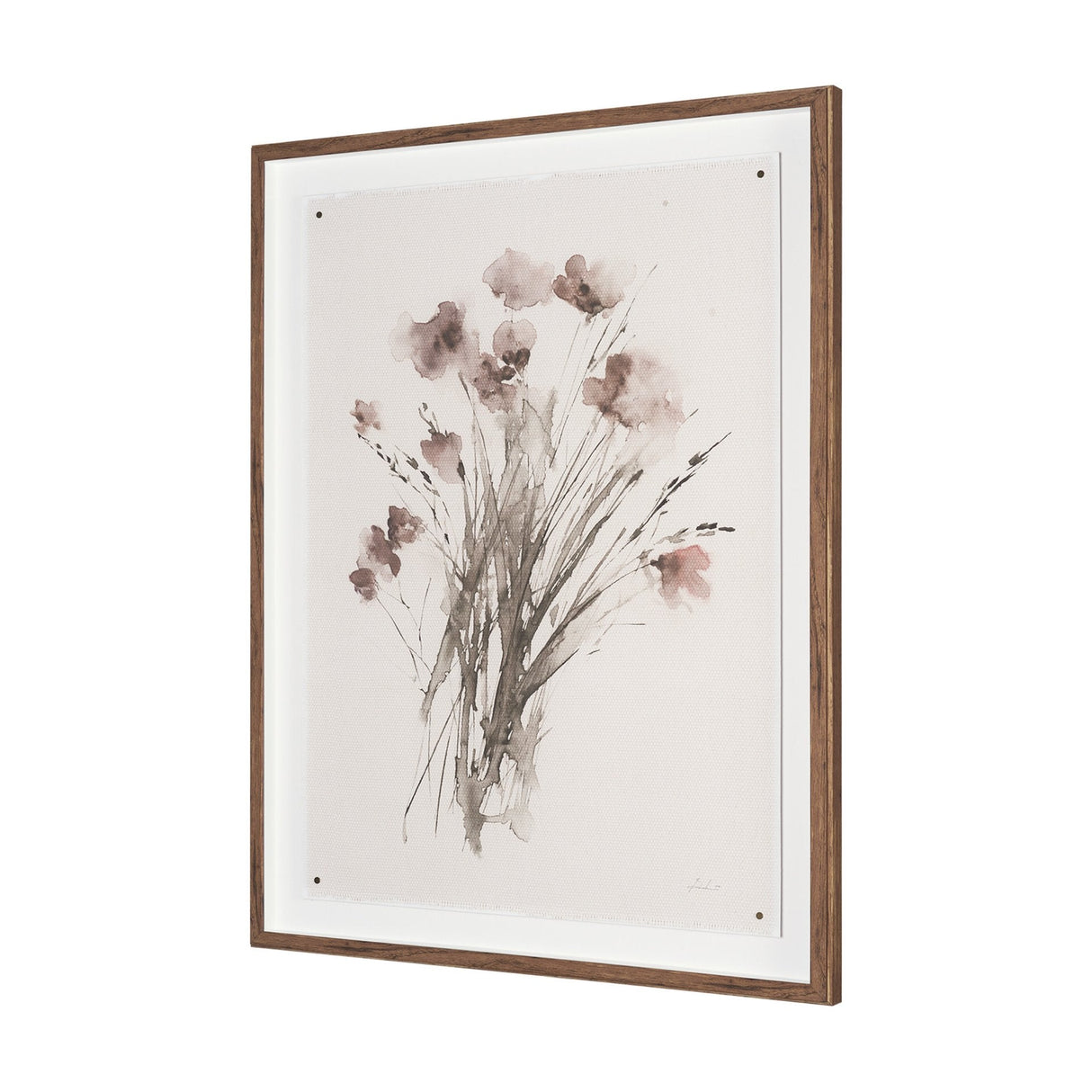 Floral Impressions II by Melody Ducharmea Hand Embellished Framed Print under Glass by Mercana at Eve Furniture