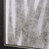 Floral Silhouette II by Mercana Studio a Hand Embellished Textured Framed Canvas by Mercana at Eve Furniture