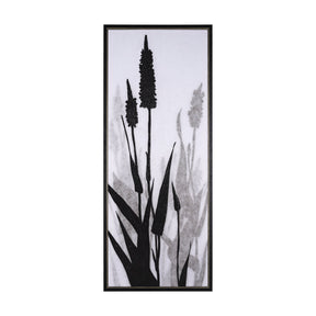 Floral Silhouette II by Mercana Studio a Hand Embellished Textured Framed Canvas by Mercana at Eve Furniture