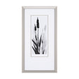 Floral Silhouette II by Mercana Studio Hand Embellished Textured Framed Art Print Matted under Glass by Mercana at Eve Furniture