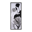 Floral Silhouette III by Mercana Studio a Hand Embellished Textured Framed Canvas by Mercana at Eve Furniture