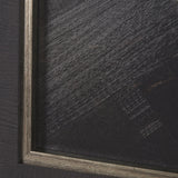 Floral Silhouettes I by Liz Jardine a Hand Embelished Textured Framed Art Print by Mercana at Eve Furniture