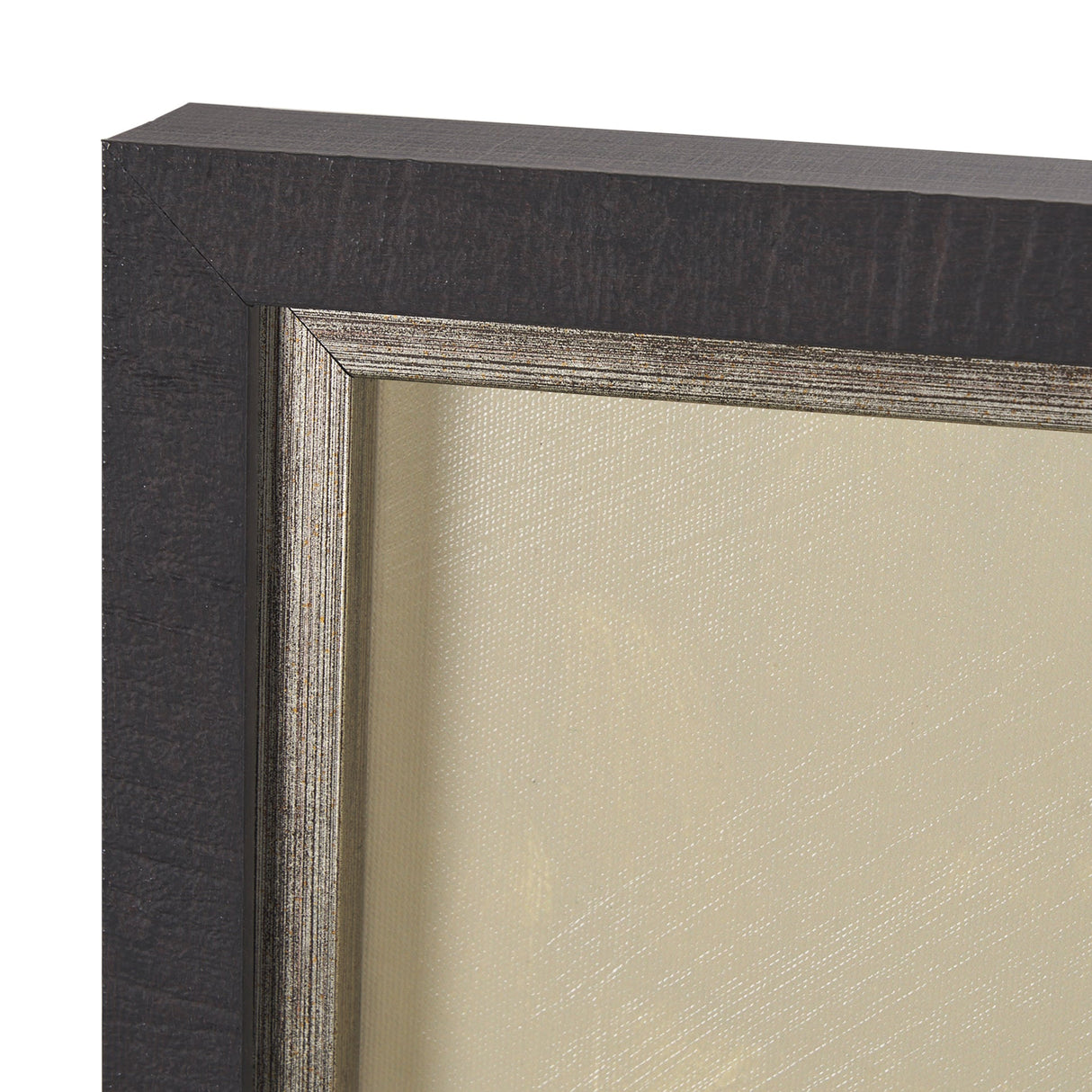 Floral Silhouettes II by Liz Jardine a Hand Embelished Textured Framed Art Print by Mercana at Eve Furniture