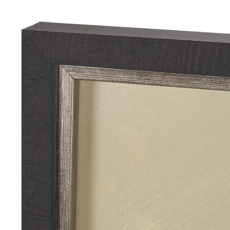 Floral Silhouettes II by Liz Jardine a Hand Embelished Textured Framed Art Print by Mercana at Eve Furniture