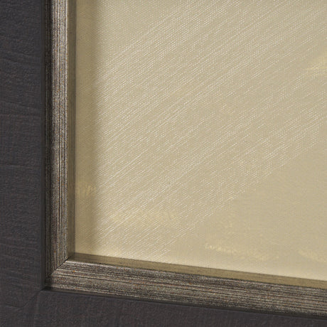 Floral Silhouettes II by Liz Jardine a Hand Embelished Textured Framed Art Print by Mercana at Eve Furniture
