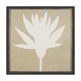 Floral Silhouettes II by Liz Jardine a Hand Embelished Textured Framed Art Print by Mercana at Eve Furniture