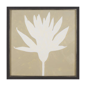 Floral Silhouettes II by Liz Jardine a Hand Embelished Textured Framed Art Print by Mercana at Eve Furniture