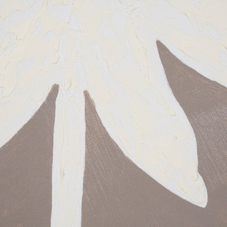Floral Silhouettes III by Liz Jardine a Hand Embelished Textured Framed Art Print by Mercana at Eve Furniture