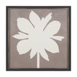 Floral Silhouettes III by Liz Jardine a Hand Embelished Textured Framed Art Print by Mercana at Eve Furniture