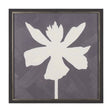 Floral Silhouettes IV by Liz Jardine a Hand Embelished Textured Framed Art Print by Mercana at Eve Furniture