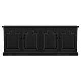 Florence 4-door Dining Sideboard Buffet Cabinet Antique Black