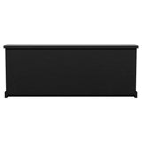 Florence 4-door Dining Sideboard Buffet Cabinet Antique Black