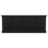 Florence Antique Black 4-door Dining Sideboard Buffet Cabinet by Coaster at Eve Furniture
