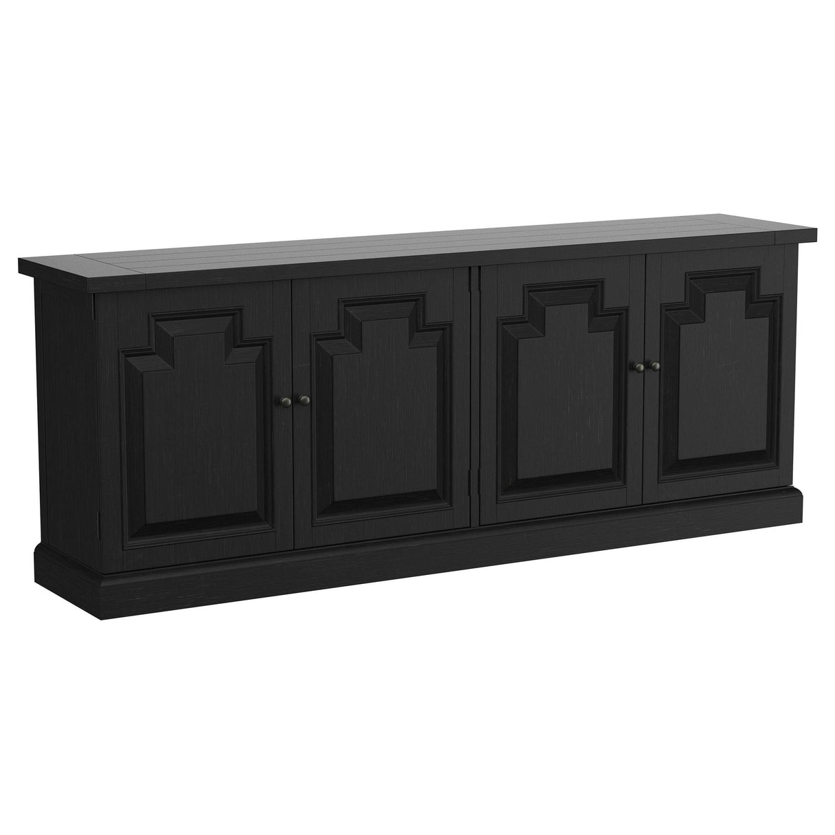 Florence Antique Black 4-door Dining Sideboard Buffet Cabinet by Coaster at Eve Furniture