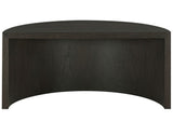 Florence Black Nesting Cocktail Table with Castered Ottoman by Steve Silver at Eve Furniture
