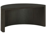 Florence Black Nesting Cocktail Table with Castered Ottoman by Steve Silver at Eve Furniture