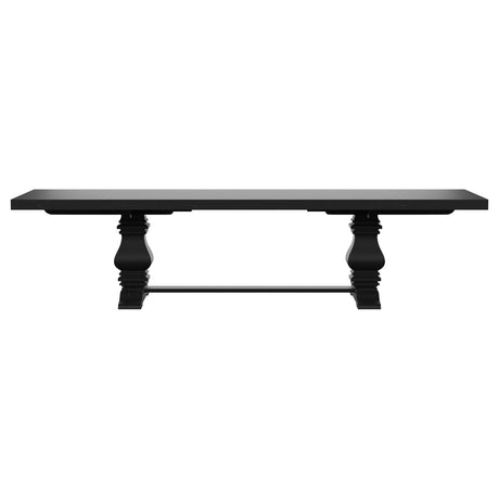 Florence Gray 7-Piece 126-inch Extension Dining Table Set by Coaster at Eve Furniture