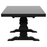 Florence Gray 9-Piece 126-inch Extension Dining Table Set by Coaster at Eve Furniture