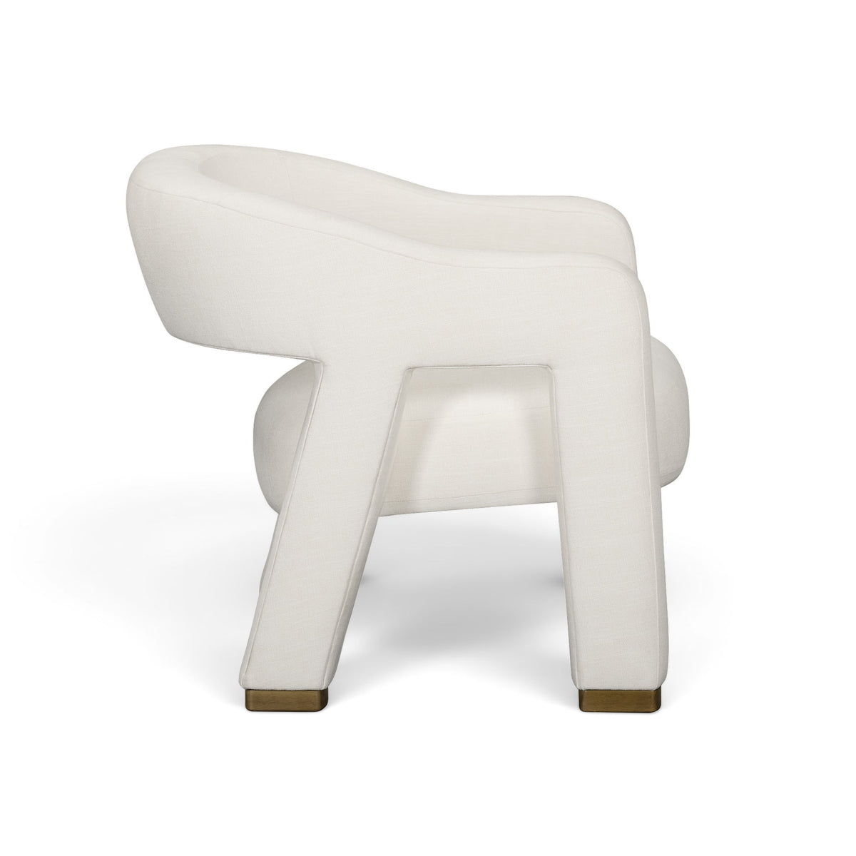Florence Linen Accent Chair by TOV Furniture at Eve Furniture