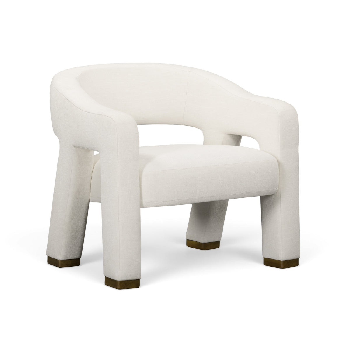 Florence Linen Accent Chair by TOV Furniture at Eve Furniture