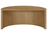 Florence Sand Nesting Cocktail Table with Castered Ottoman by Steve Silver at Eve Furniture