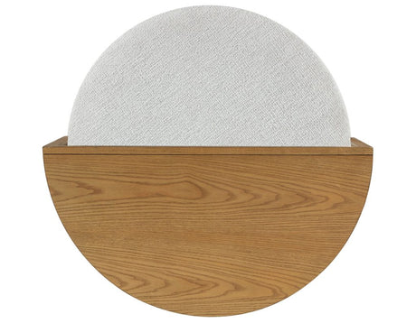 Florence Sand Nesting Cocktail Table with Castered Ottoman by Steve Silver at Eve Furniture