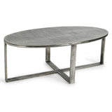 Flores Coffee Table - Nickle by Classic Home at Eve Furniture