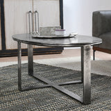 Flores Coffee Table - Nickle by Classic Home at Eve Furniture