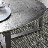 Flores Coffee Table - Nickle by Classic Home at Eve Furniture