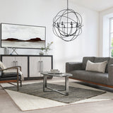 Flores Coffee Table - Nickle by Classic Home at Eve Furniture