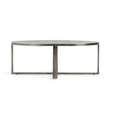 Flores Gray Oval Coffee Table by Classic Home at Eve Furniture