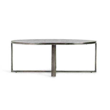 Flores Gray Oval Coffee Table by Classic Home at Eve Furniture