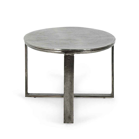 Flores Gray Oval Coffee Table by Classic Home at Eve Furniture