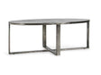 Flores Gray Oval Coffee Table by Classic Home at Eve Furniture