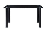 Florian Black Dining Table by Homelegance at Eve Furniture