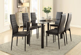 Florian Black Dining Table by Homelegance at Eve Furniture