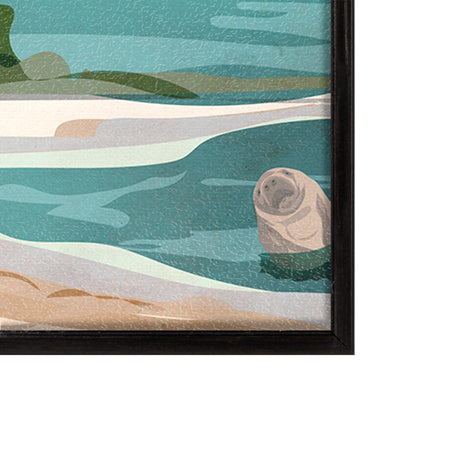 Florida Go USA (SM) by Mercana Studio a Hand Embellished Decograph Framed Art Print by Mercana at Eve Furniture