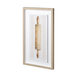 Floursack Kitchen I by Mercana Studio Hand Embellished Textured Framed Art Print Matted under Glass by Mercana at Eve Furniture