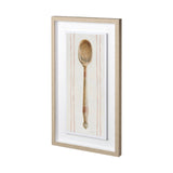 Floursack Kitchen III by Mercana Studio Hand Embellished Textured Framed Art Print Matted under Glas by Mercana at Eve Furniture