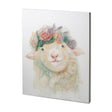 Flower Crown I by Mercana Studio a Hand Embellished Textured Canvas by Mercana at Eve Furniture