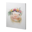 Flower Crown II by Mercana Studio a Hand Embellished Textured Canvas by Mercana at Eve Furniture